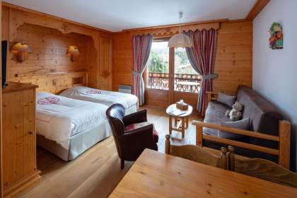 Hôtel 4 étoiles Samoëns · Neige et Roc Samoëns · Chambres