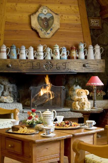 4-Sterne-Hotel Samoëns - Neige et Roc Samoëns - Wohnzimmer